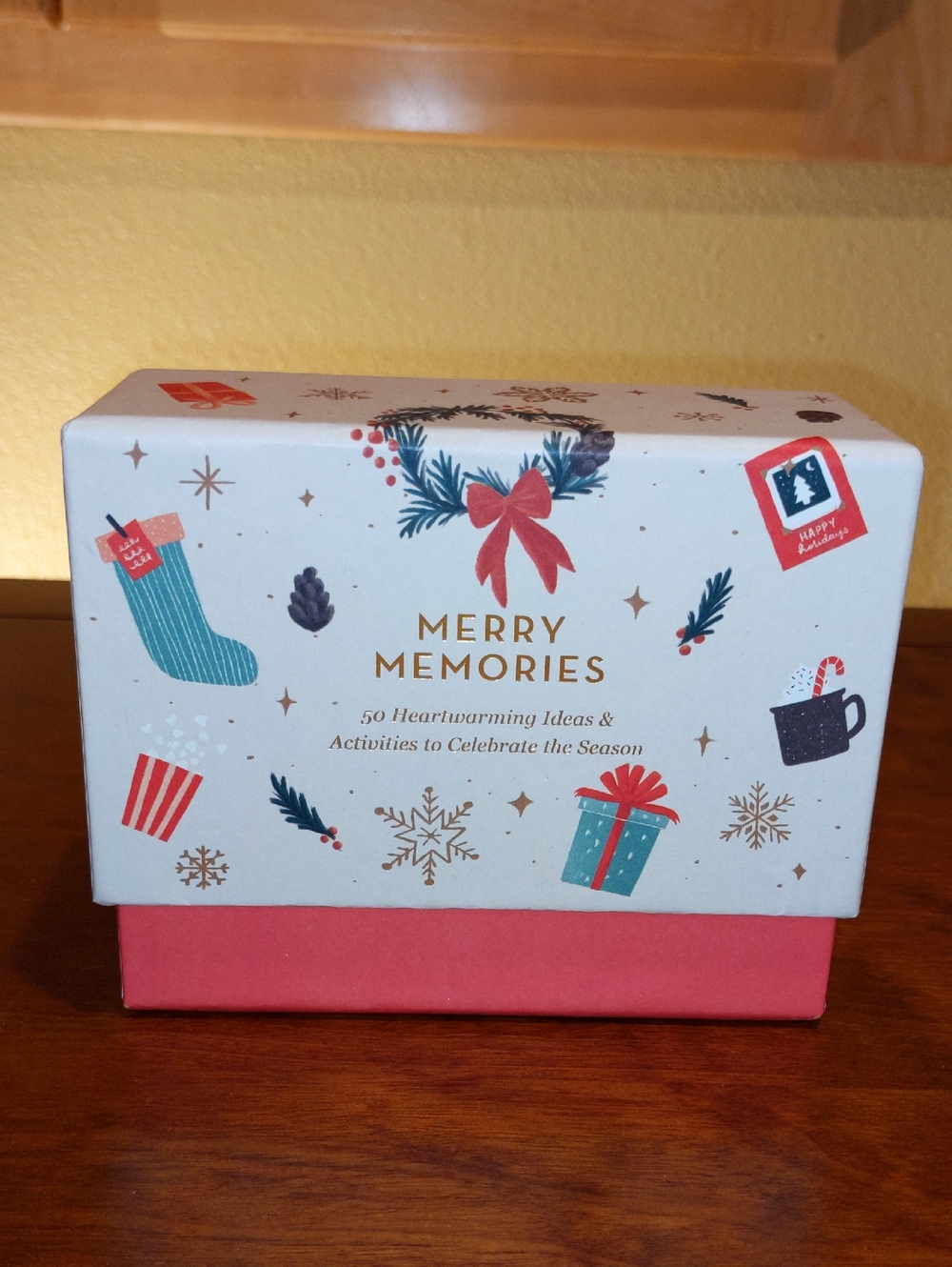 Christmas Merry Memories Card Set50 ct. Family Activity New Traditions Holidays